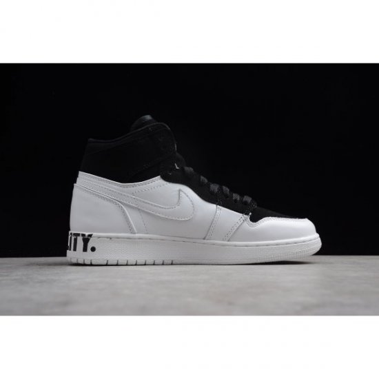 Nike Air Jordan 1 Retro Hight Siyah / Metal Altın Basketbol Ayakkabısı Türkiye - AVHUE30H